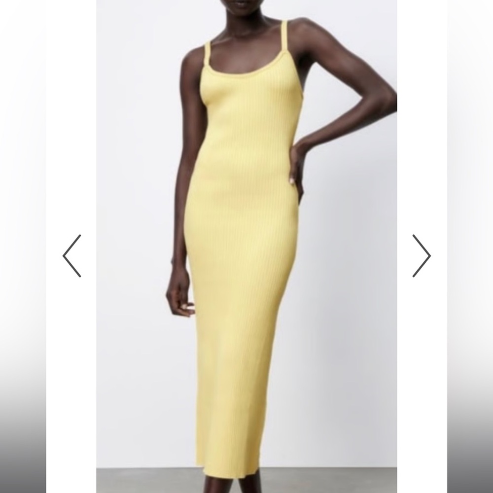 ZARA KNIT TANK DRESS SPECIAL EDITION - Small